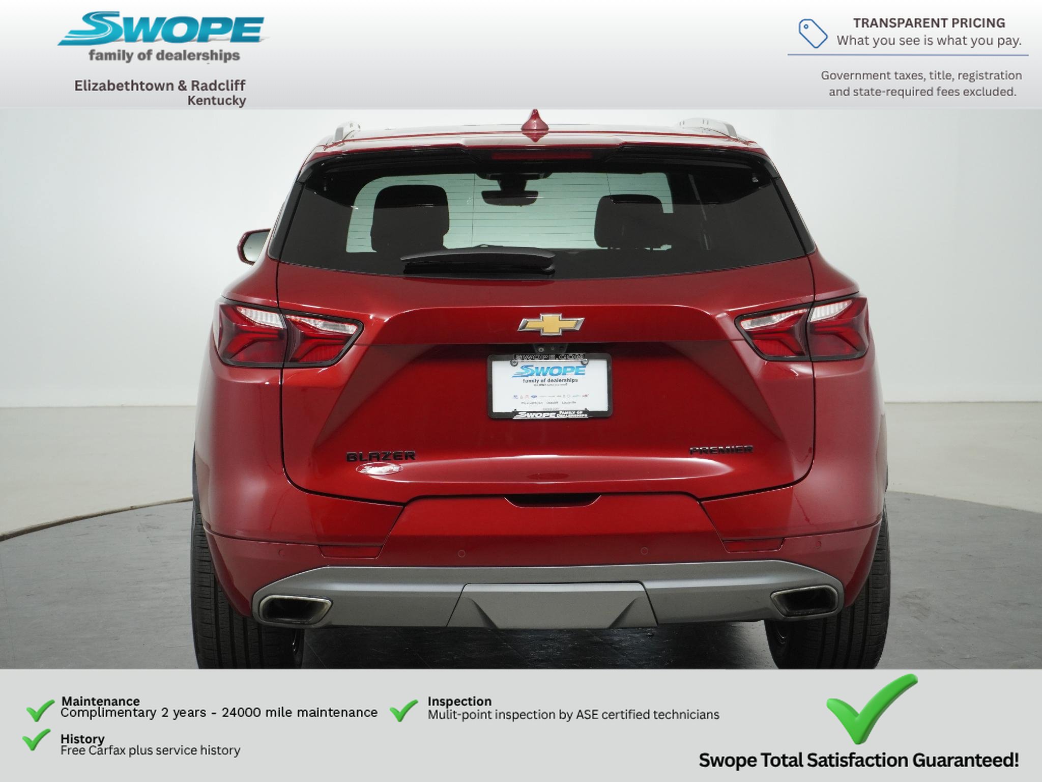 Used 2019 Chevrolet Blazer Premier w/ Sun and Wheels Package FWD image 4