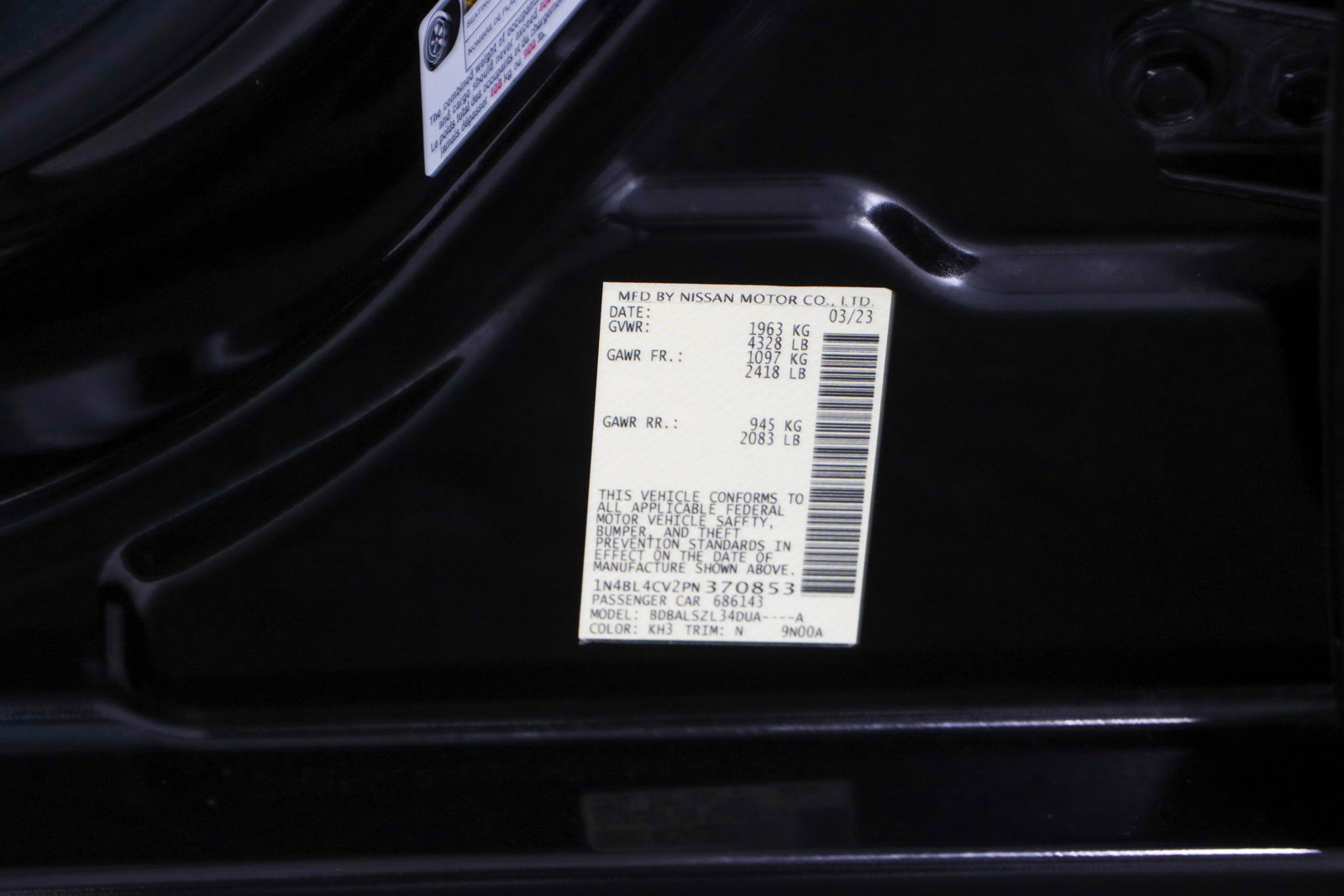 Used 2023 Nissan Altima 2.5 SR FWD image 30