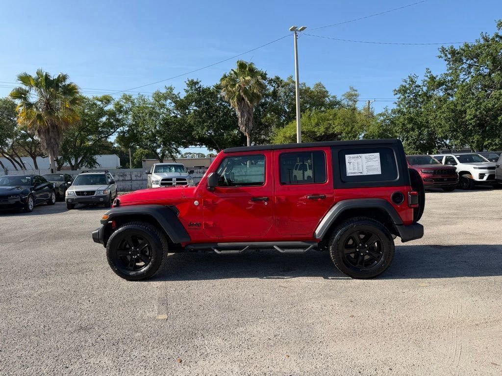 Certified 2020 Jeep Wrangler Unlimited Sport image 3