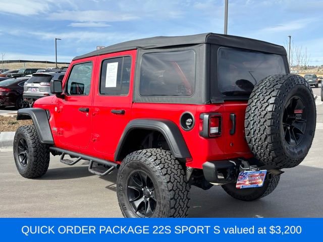 Certified 2020 Jeep Wrangler Unlimited Sport S image 3