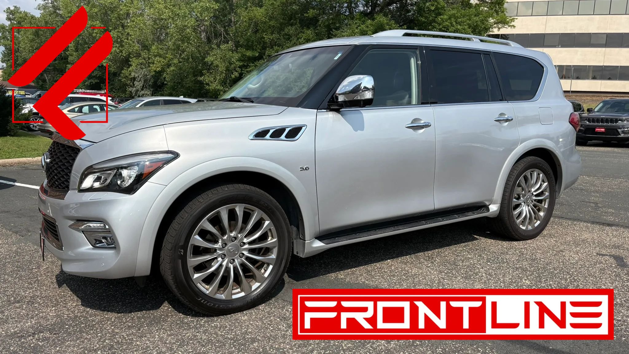 Used 2016 INFINITI QX80 4WD w/ Deluxe Technology Package image 1