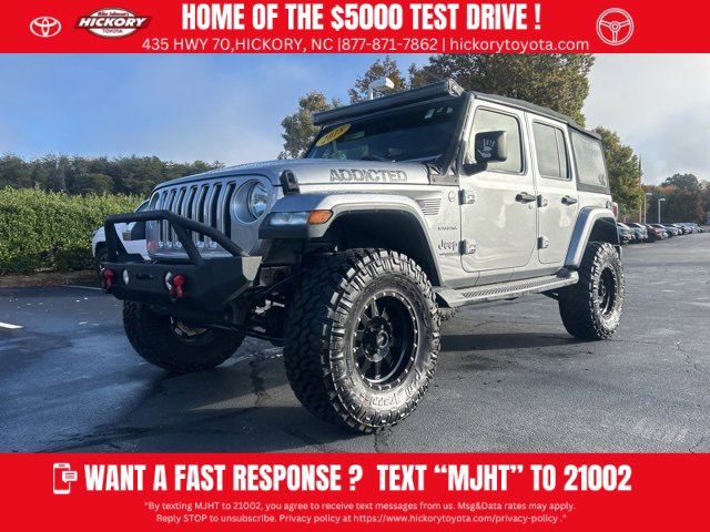 Used 2018 Jeep Wrangler Unlimited Sahara image 1
