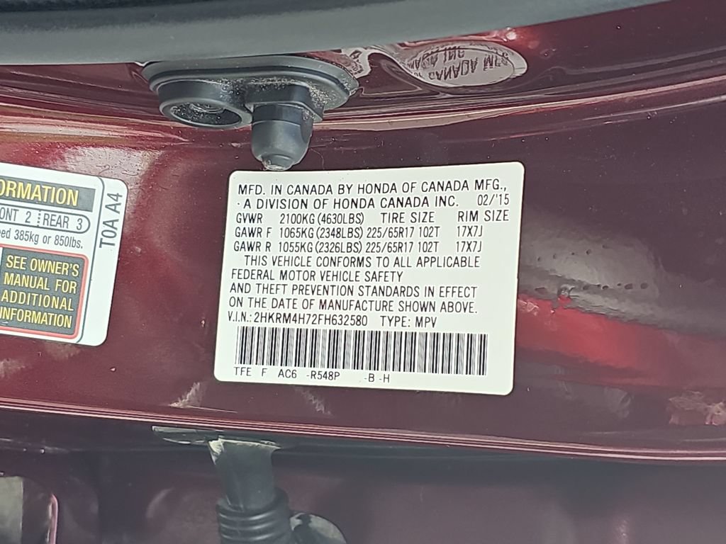 Used 2015 Honda CR-V EX-L image 35