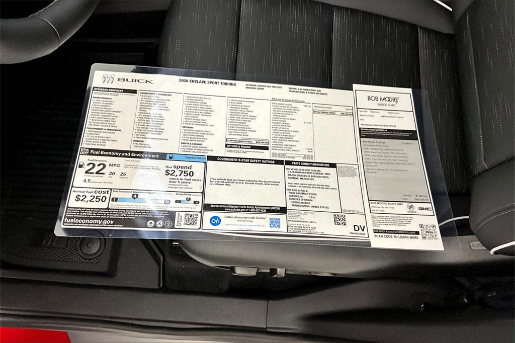 New 2026 Buick Enclave Sport Touring w/ Super Cruise Package image 13