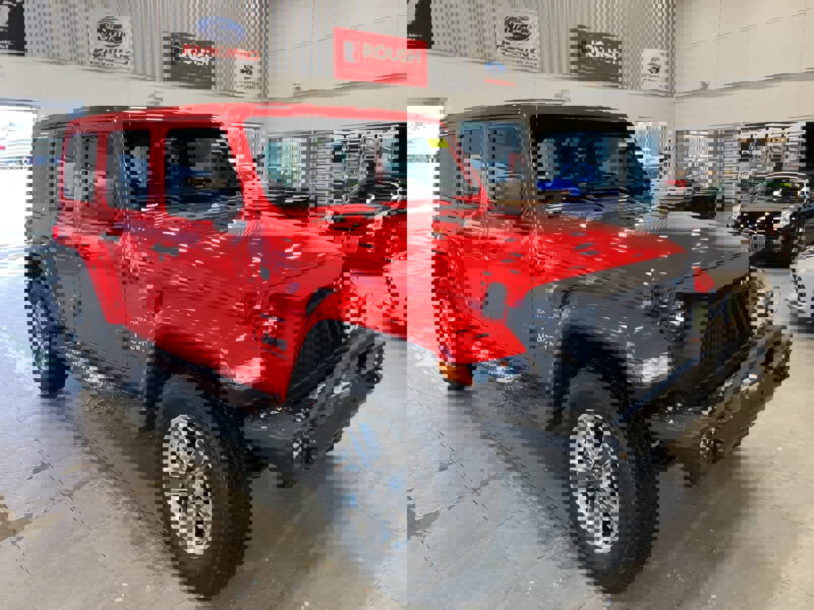 Used 2021 Jeep Wrangler Unlimited Sahara w/ Uconnect 4C Nav & Sound Group image 3