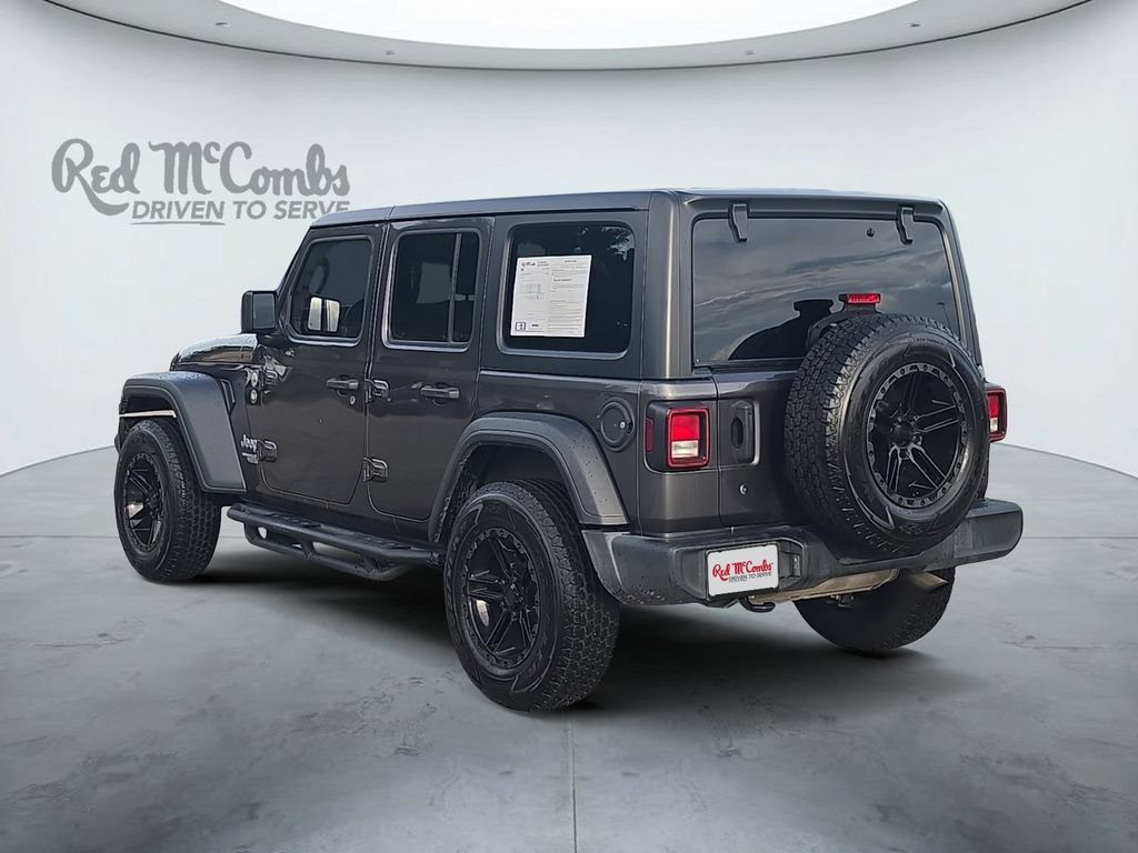 Used 2019 Jeep Wrangler Unlimited Sport S AWD/4WD image 3