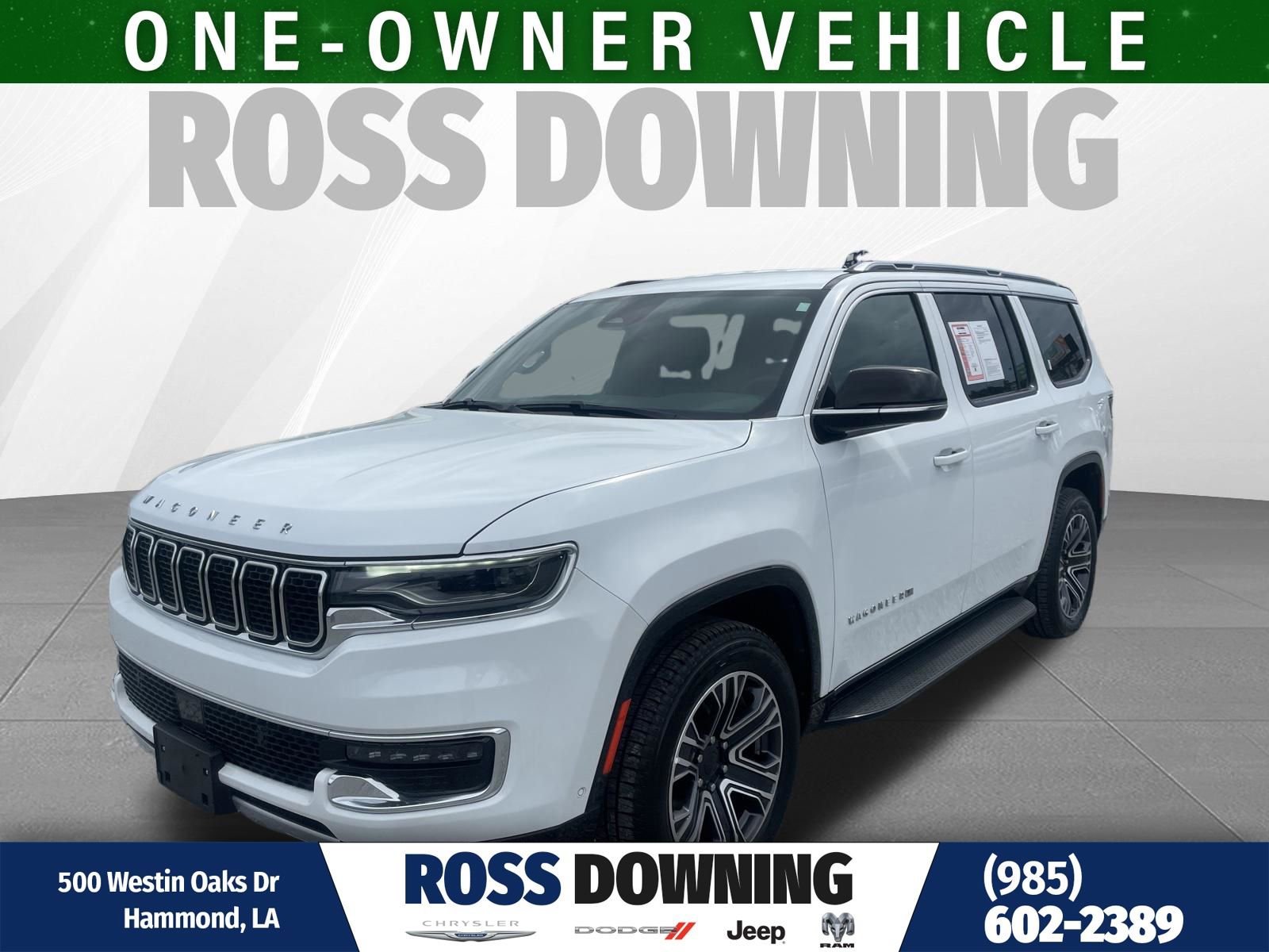 Used 2024 Jeep Wagoneer Series II w/ Flexible Seating Group