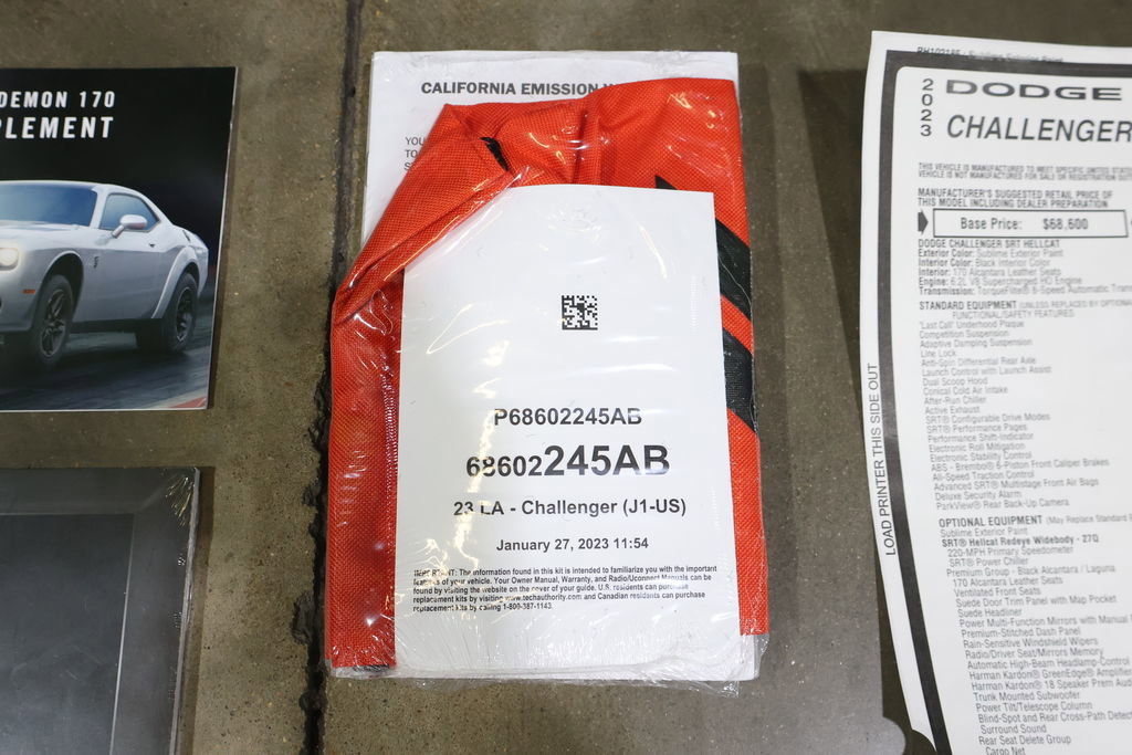 Used 2023 Dodge Challenger SRT Hellcat Redeye image 81