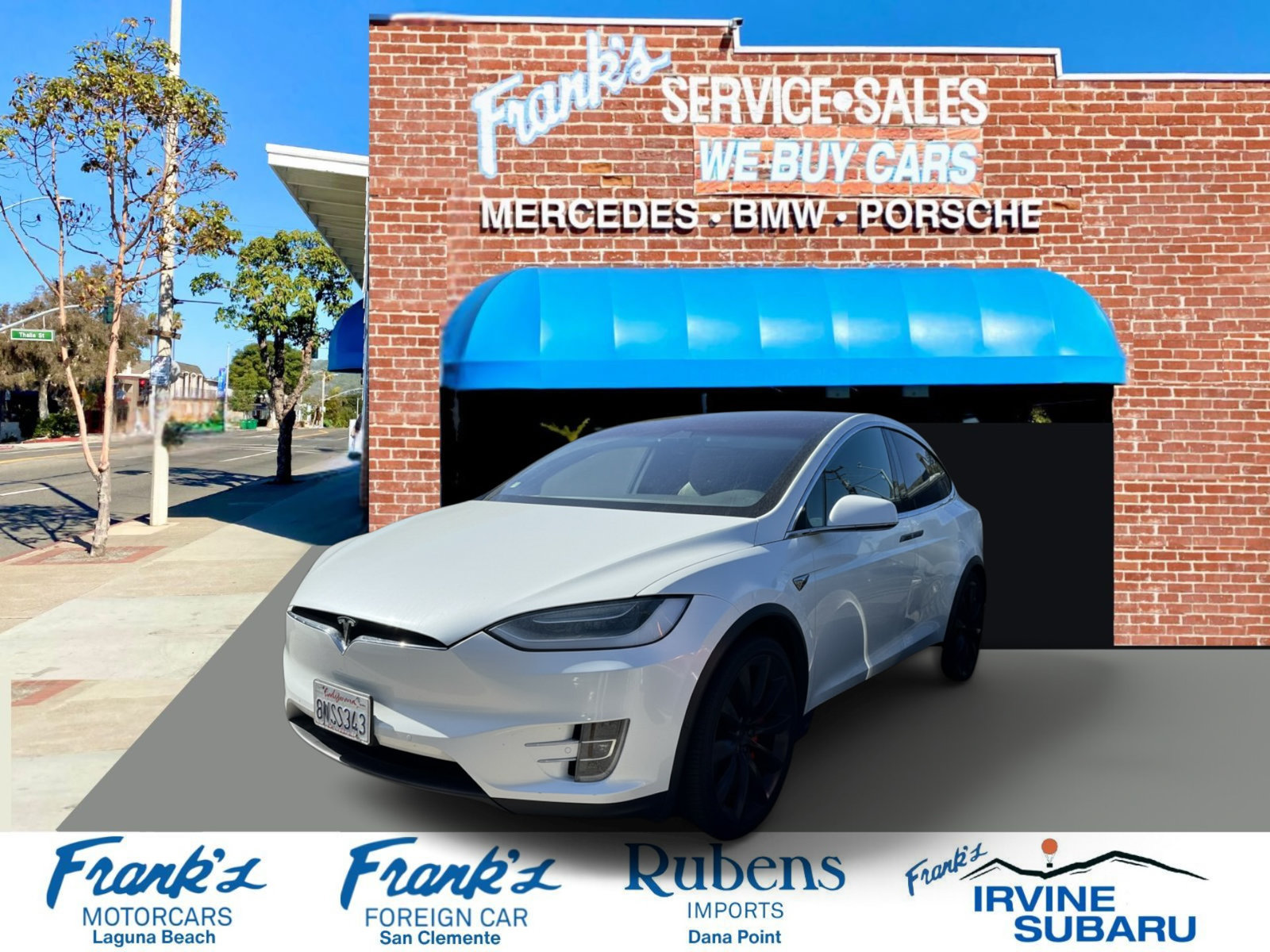 Used 2019 Tesla Model X Performance AWD/4WD image 2