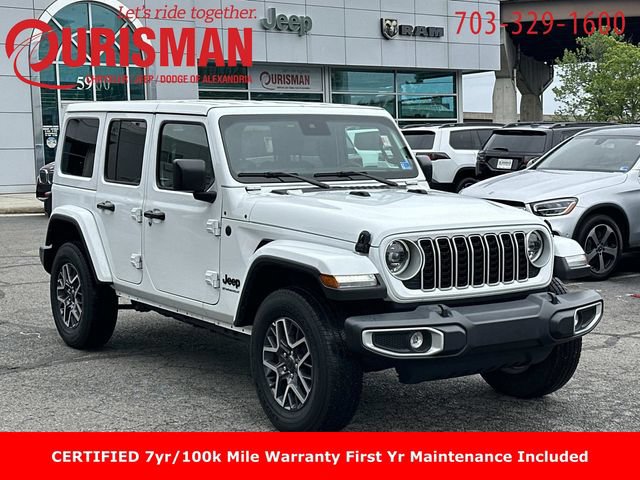 Used 2025 Jeep Wrangler Unlimited Sahara AWD/4WD image 1