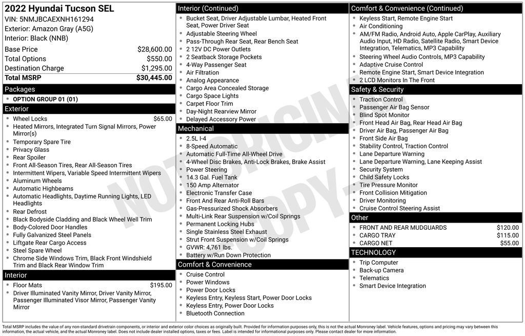 Used 2022 Hyundai Tucson SEL image 36