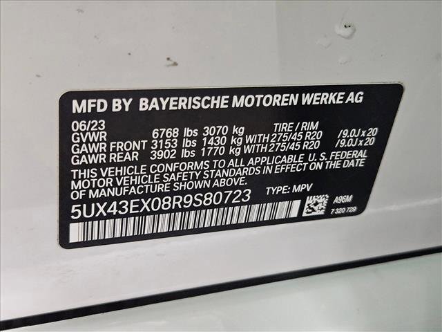 Certified 2024 BMW X6 M60i w/ Dynamic Handling Package AWD/4WD image 25