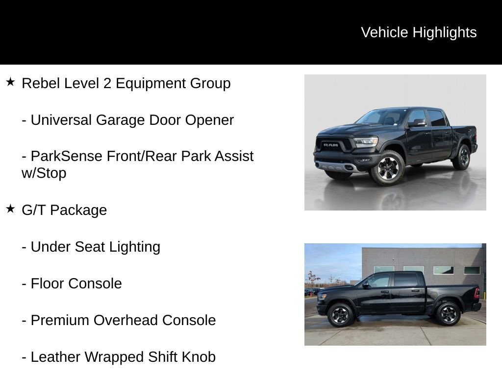 Used 2022 RAM 1500 Rebel w/ G/T Package image 31