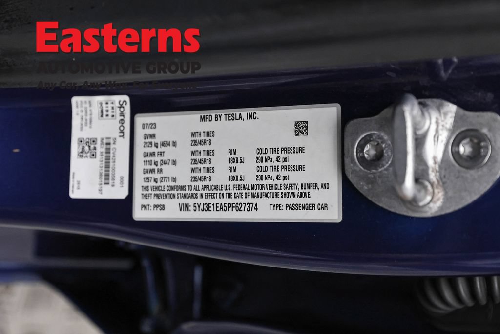 Used 2023 Tesla Model 3 Standard Range RWD image 29