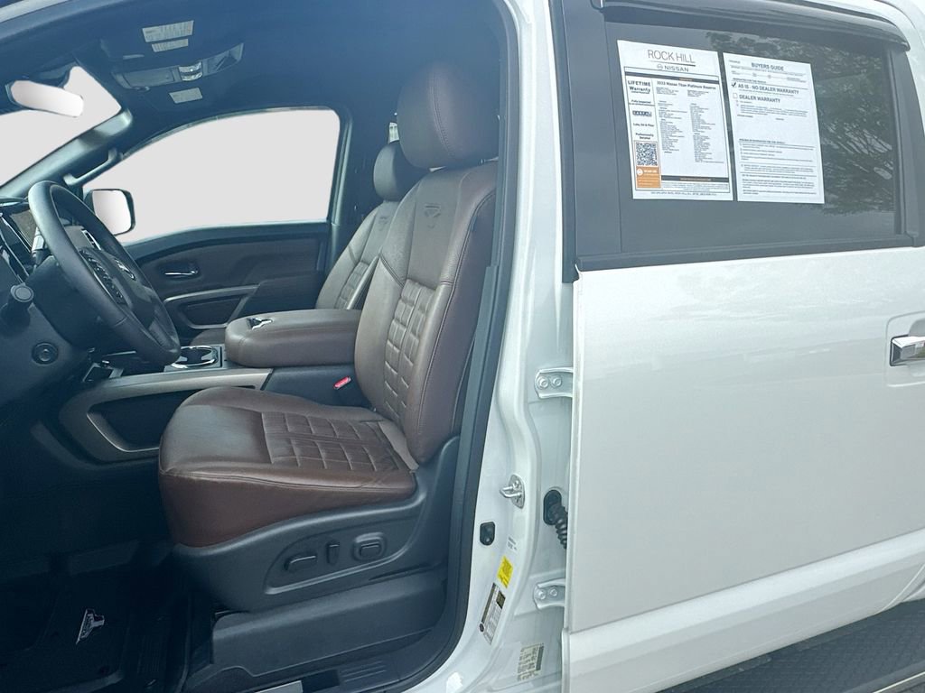 Used 2023 Nissan Titan Platinum Reserve w/ Off Road Protection Package image 19