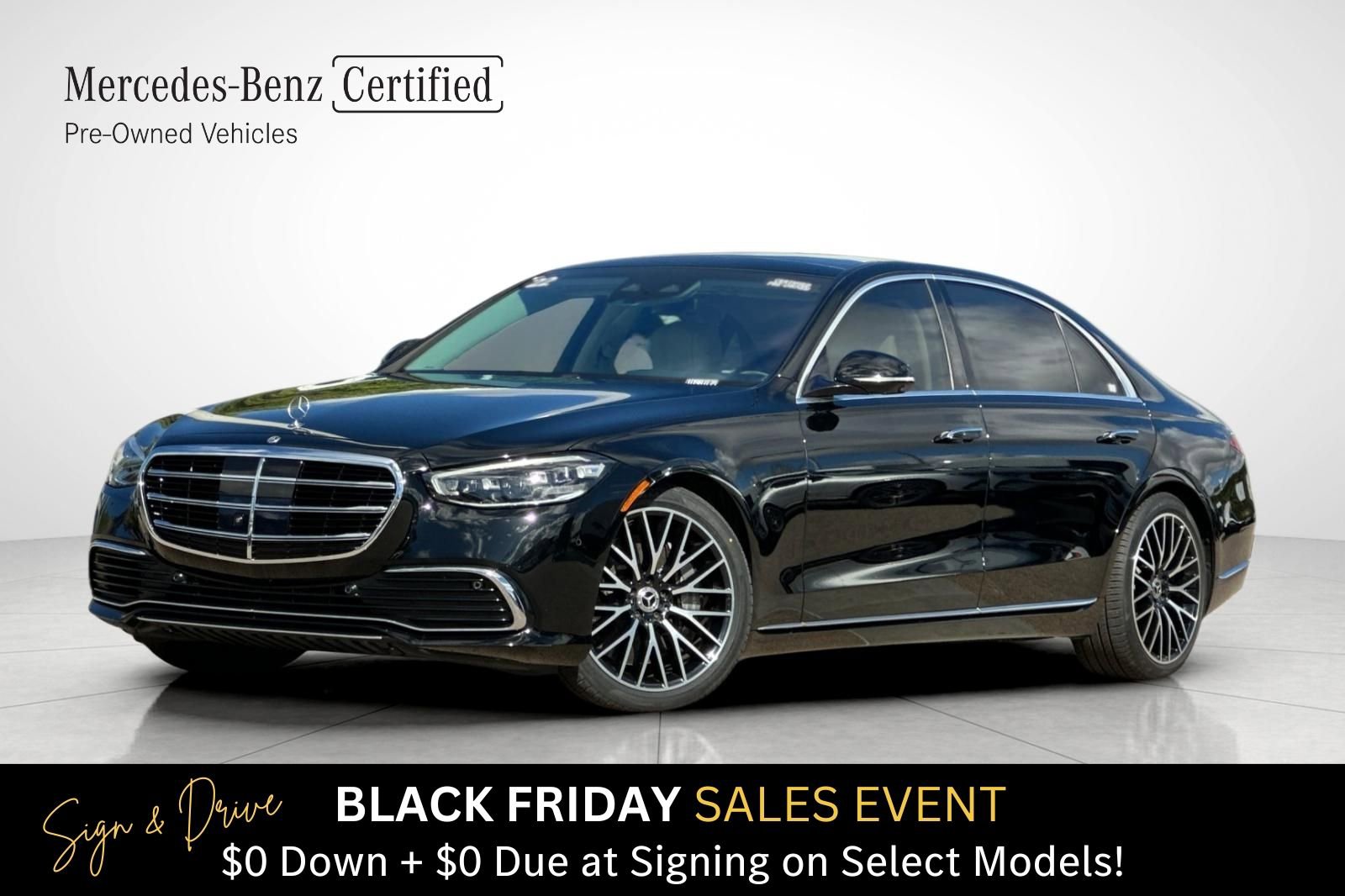 Certified 2022 Mercedes-Benz S 580 4MATIC Sedan