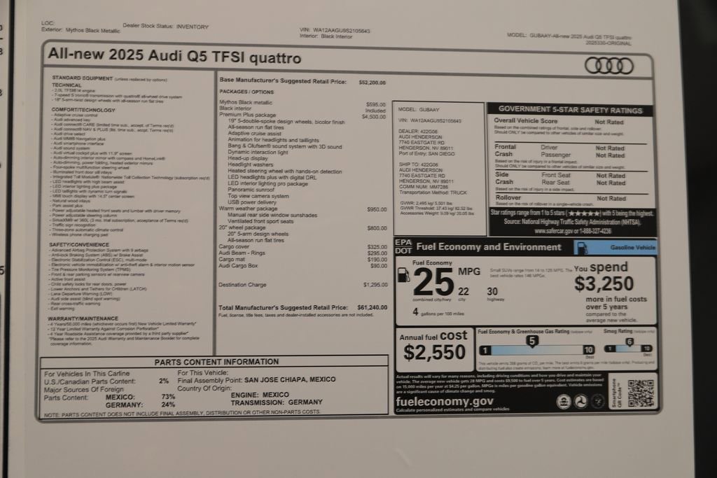 New 2025 Audi Q5 Premium Plus AWD/4WD image 31