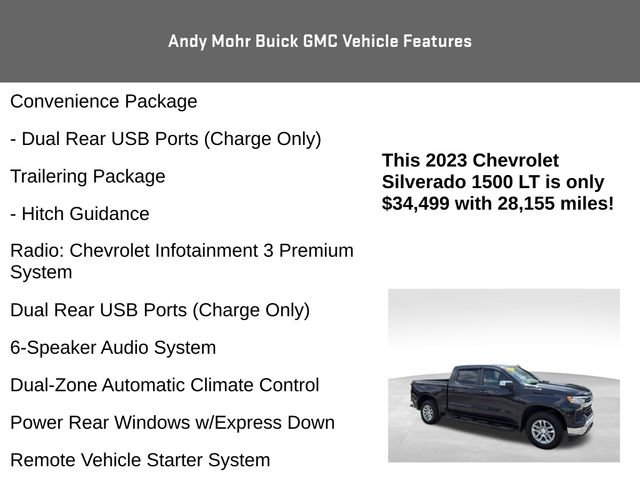 Used 2023 Chevrolet Silverado 1500 LT AWD/4WD image 12
