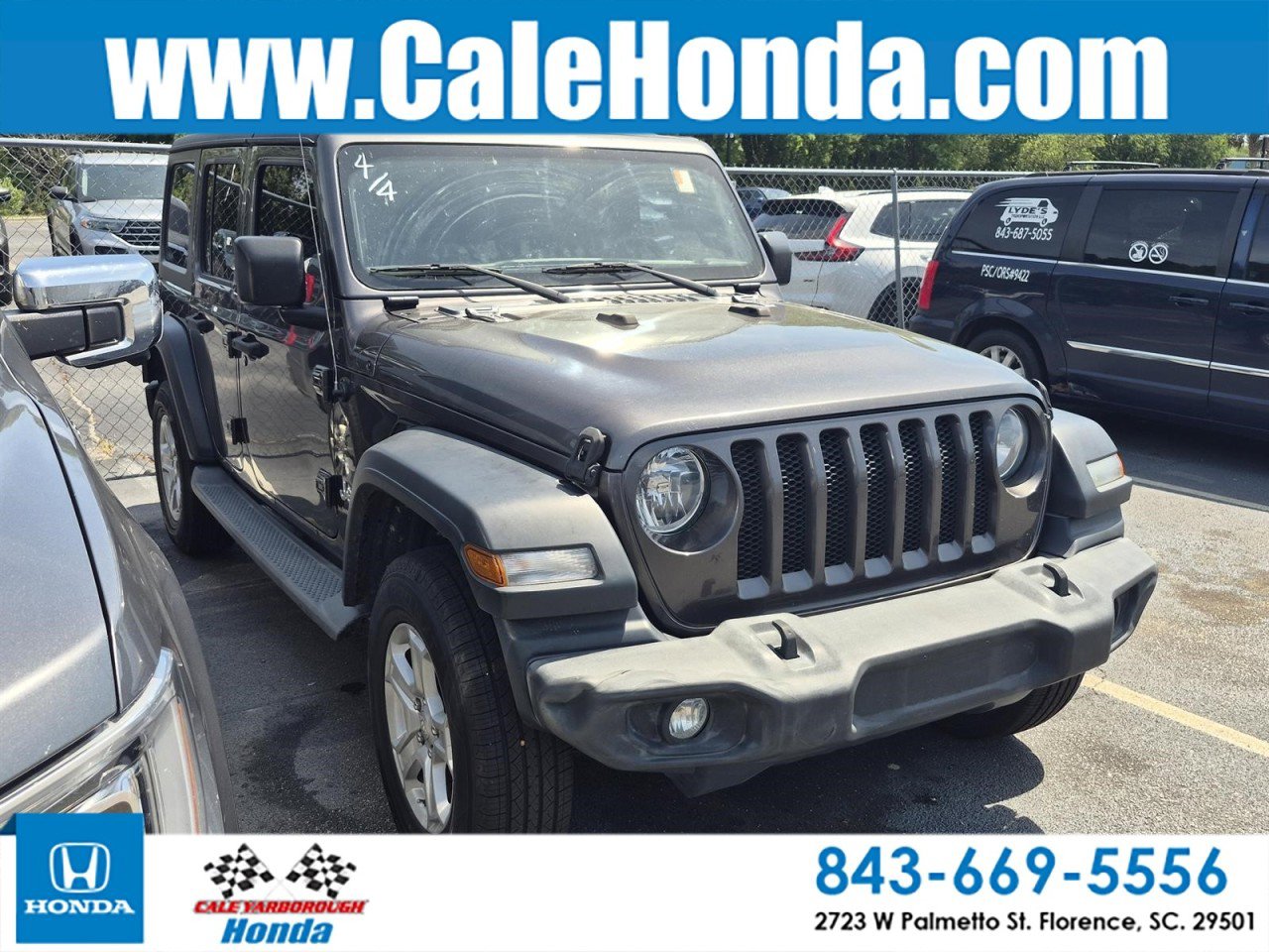 Used 2019 Jeep Wrangler Unlimited Sport S image 1