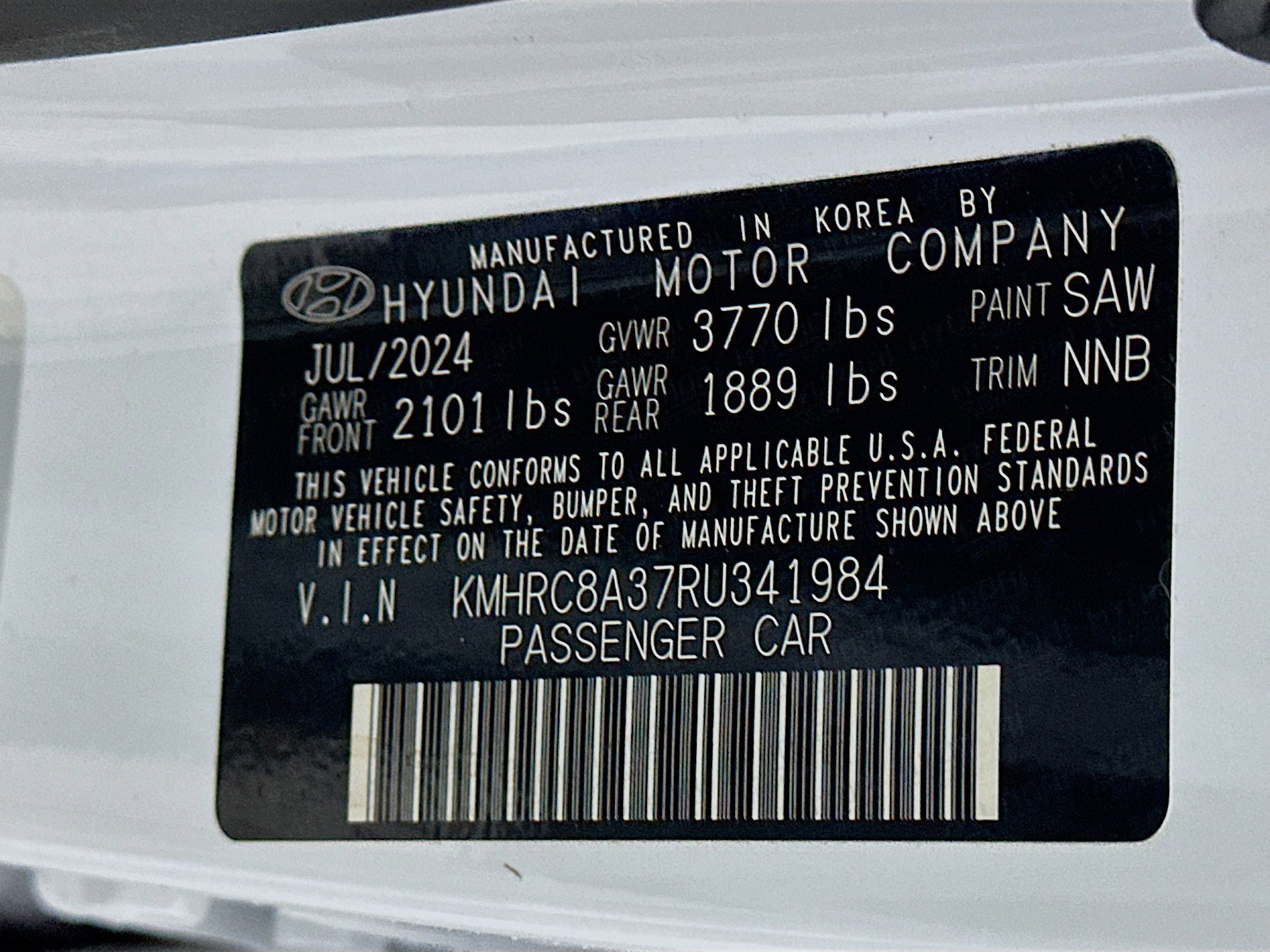 Used 2024 Hyundai Venue Limited image 12