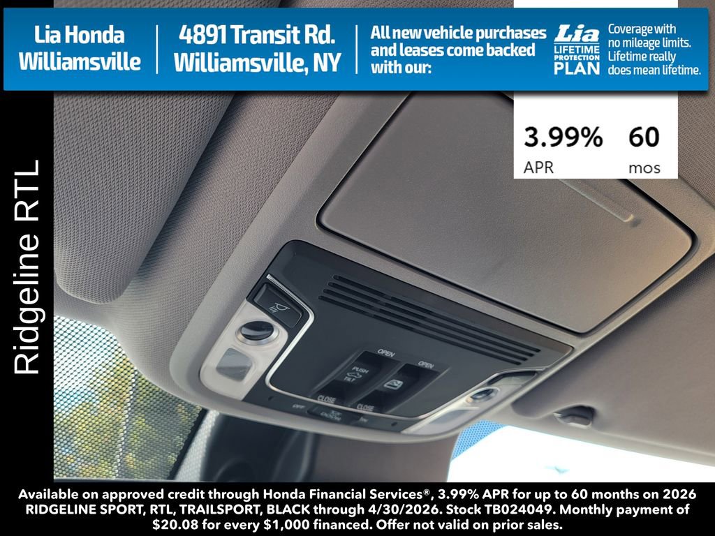 New 2026 Honda Ridgeline RTL image 27