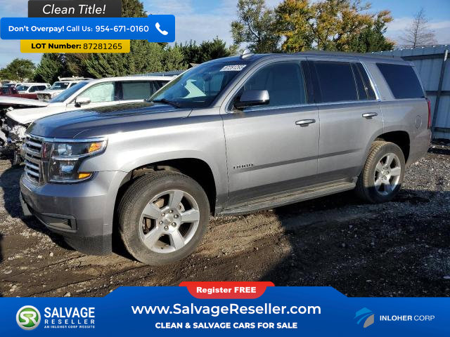 Used 2019 Chevrolet Tahoe LT w/ Max Trailering Package