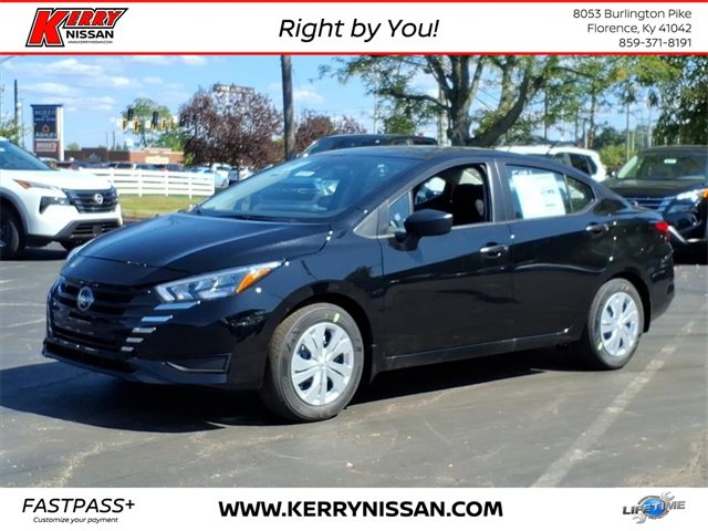 New 2025 Nissan Versa S w/ Trunk Package