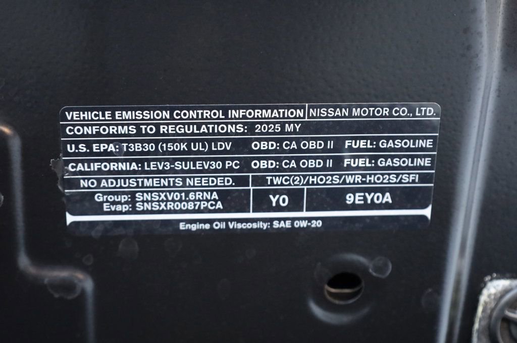 Used 2025 Nissan Versa S w/ Trunk Package image 12
