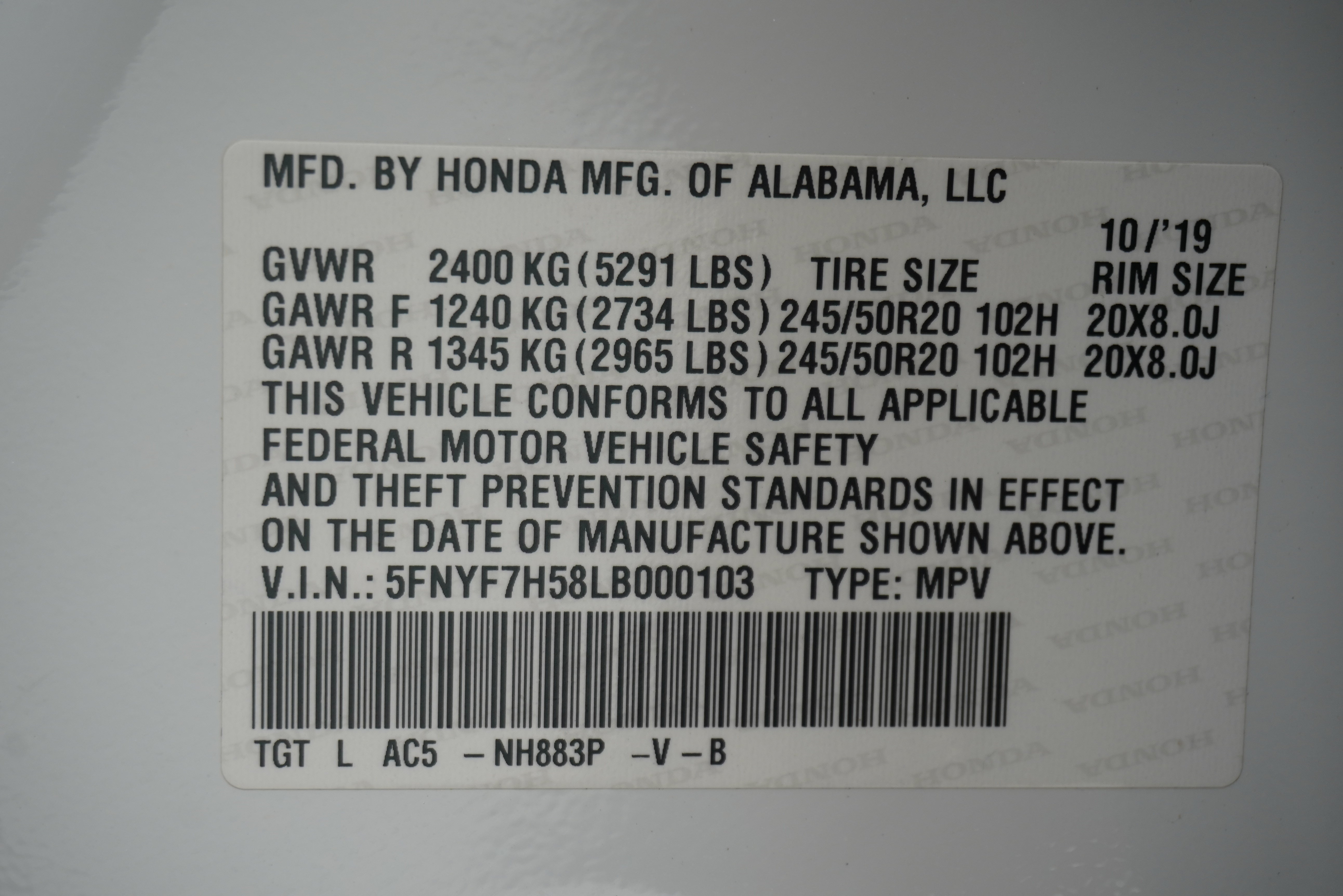 Used 2020 Honda Passport EX-L image 36