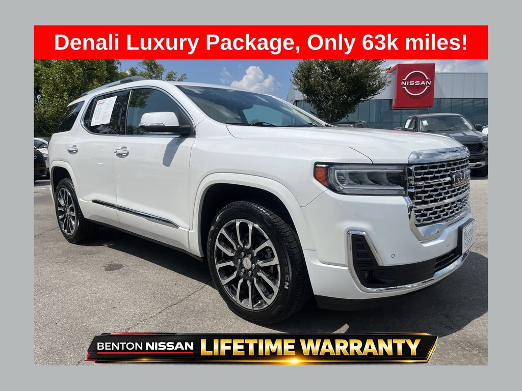 Used 2020 GMC Acadia Denali w/ Trailering Package AWD/4WD image 1