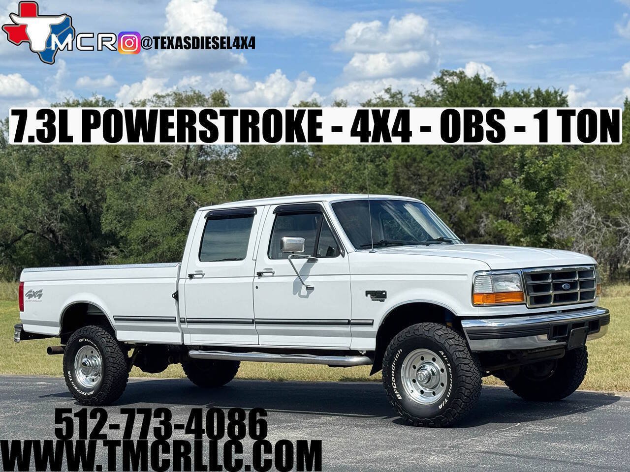 Used 1997 Ford F350 4x4 Crew Cab
