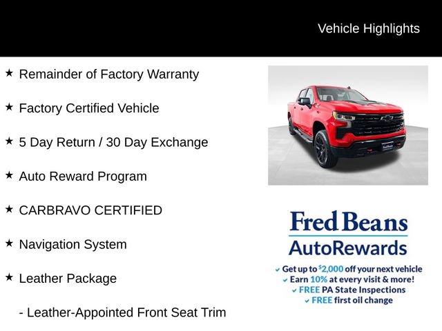 Certified 2024 Chevrolet Silverado 1500 LT Trail Boss w/ LT Trail Boss Premium Package AWD/4WD image 5
