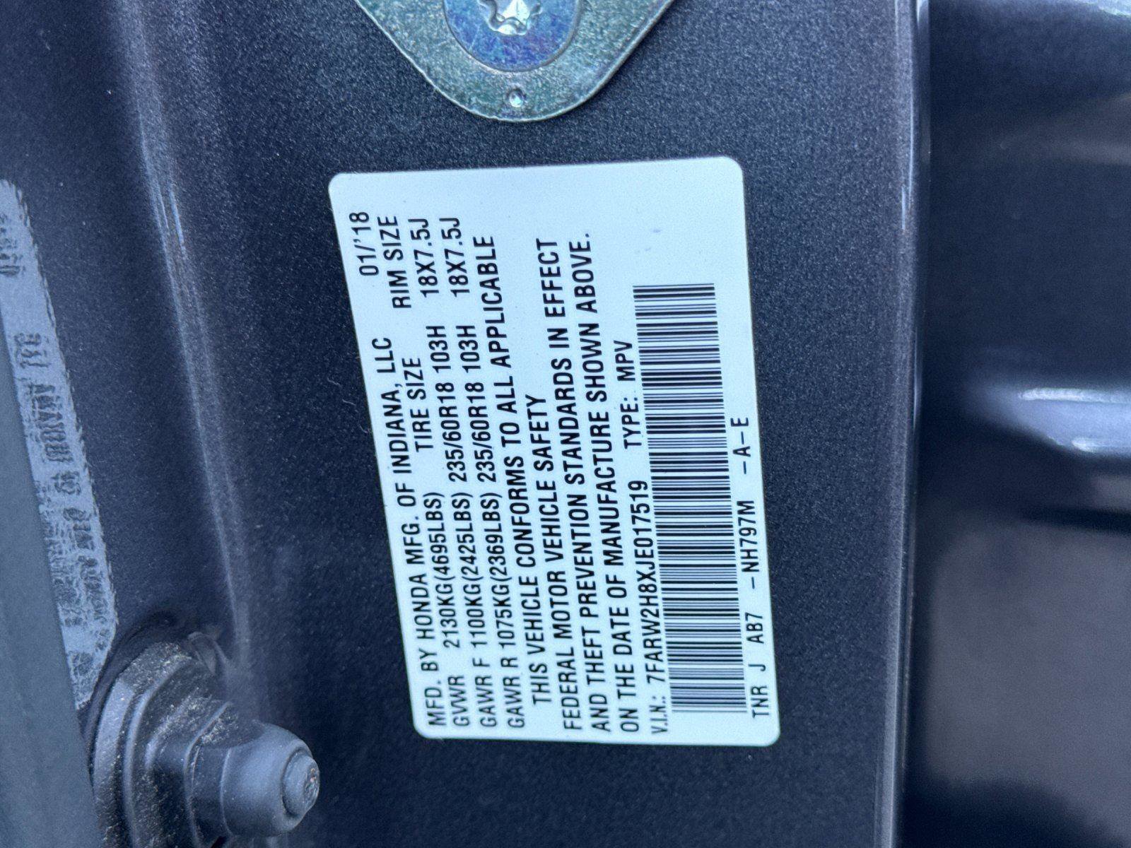 Used 2018 Honda CR-V EX-L image 28