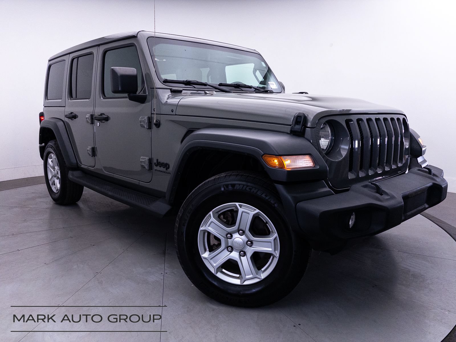 Used 2023 Jeep Wrangler Unlimited Sport w/ Sun And Sound Package AWD/4WD video 1