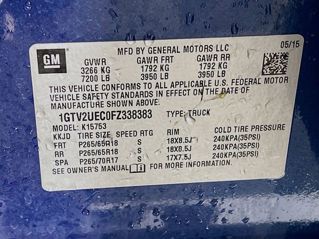 Used 2015 GMC Sierra 1500 SLE w/ SLE Value Package AWD/4WD image 11