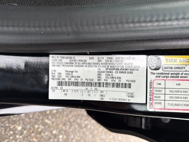 Used 2019 Ford Fiesta SE w/ Equipment Group 201A image 19