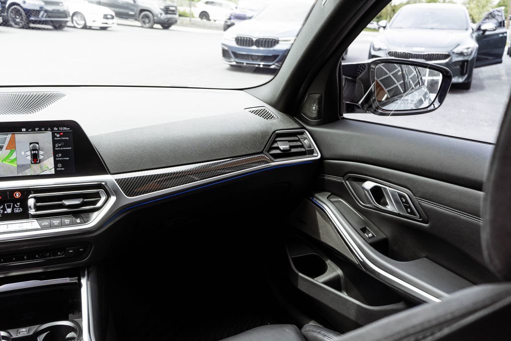 Used 2021 BMW M3 Competition w/ M Carbon Exterior Package RWD image 15