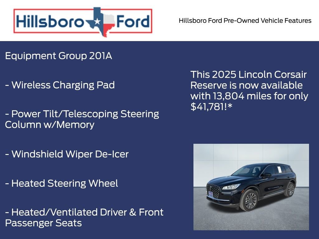 Used 2025 Lincoln Corsair Reserve image 3