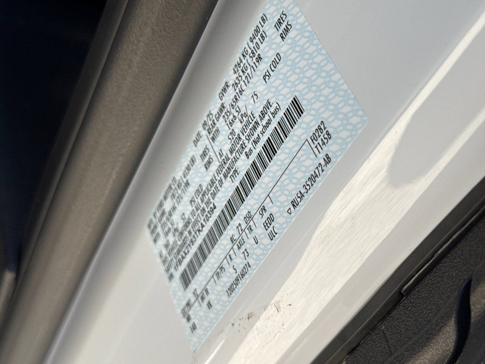 New 2026 Ford Transit 350 XL RWD image 32