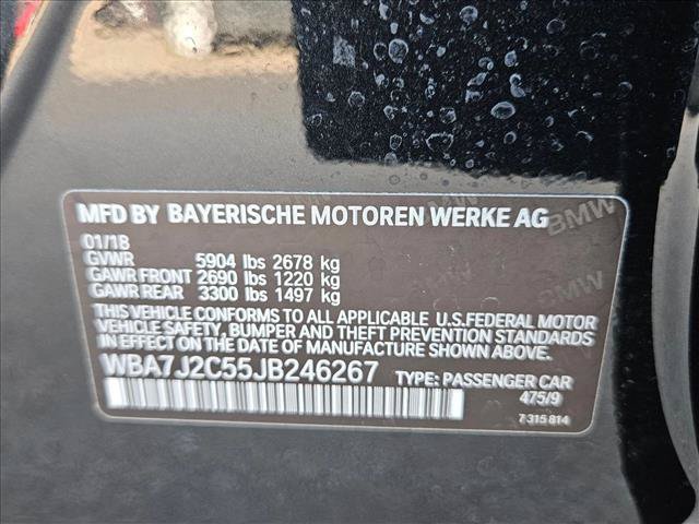 Used 2018 BMW 740e xDrive AWD/4WD image 20