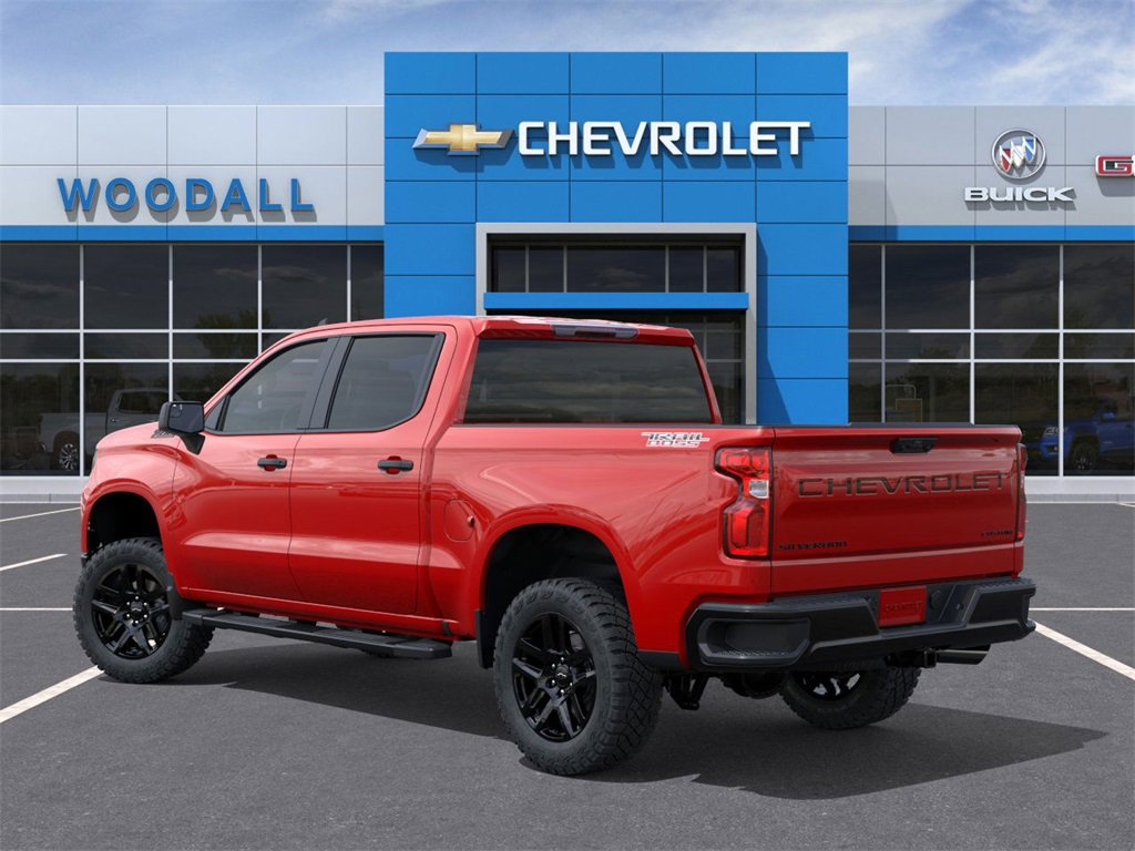 New 2026 Chevrolet Silverado 1500 Custom Trail Boss w/ Dark Appearance Package image 3