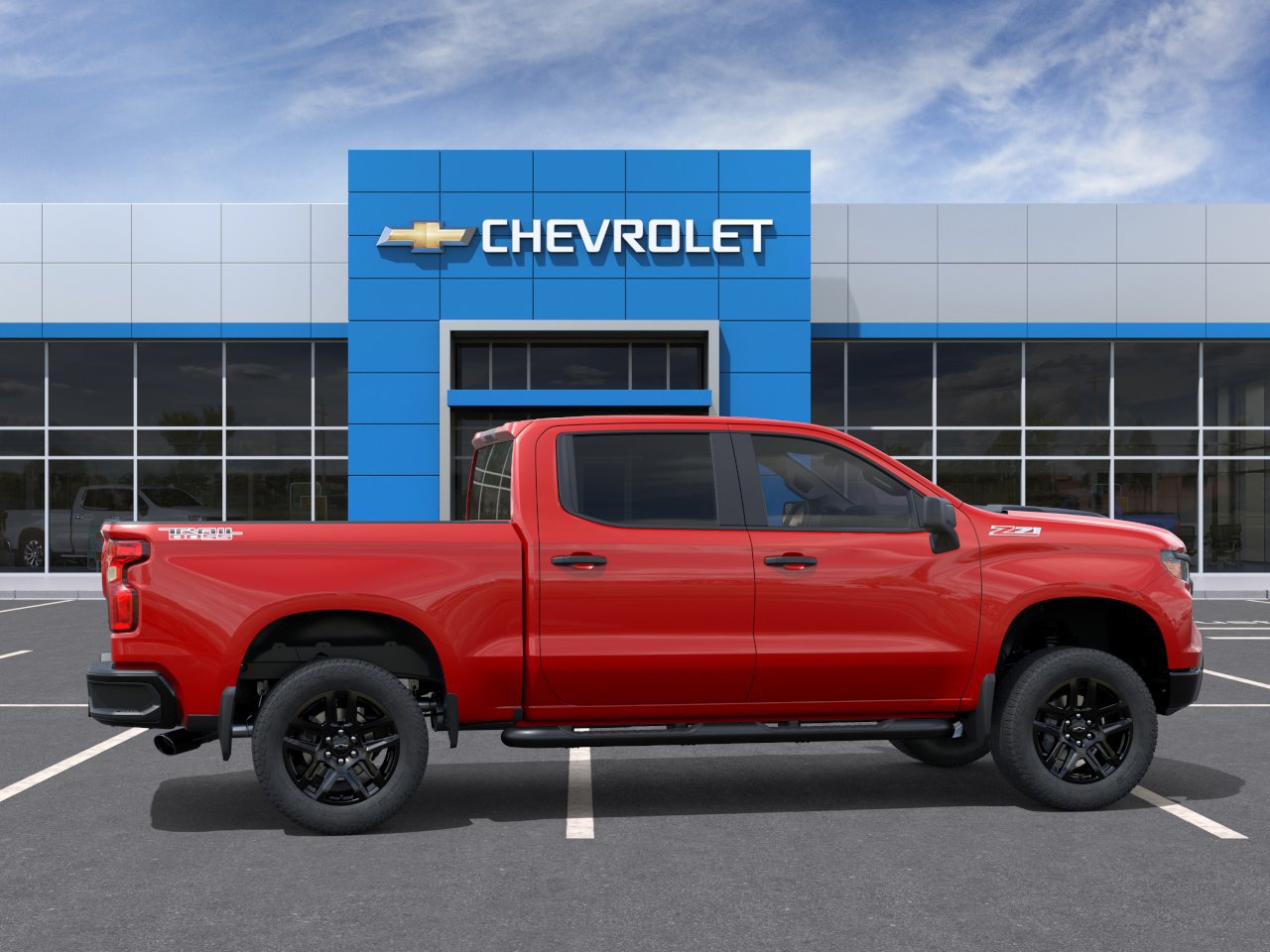 New 2026 Chevrolet Silverado 1500 Custom Trail Boss w/ Turbomax Blackout Package AWD/4WD image 5