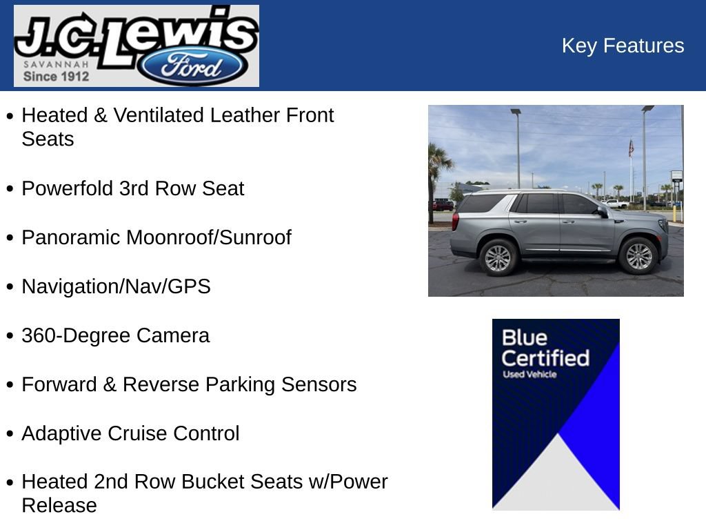 Used 2024 GMC Yukon SLT w/ SLT Premium Package RWD image 16