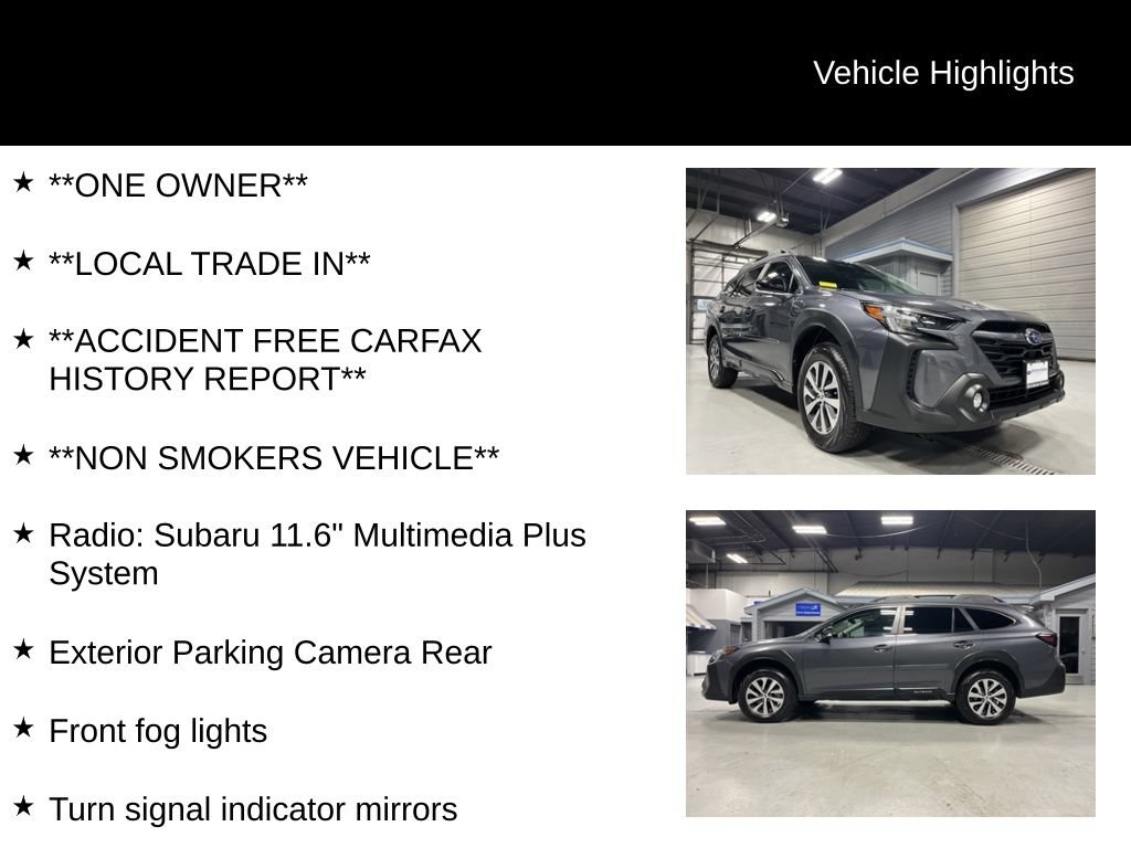 Certified 2025 Subaru Outback Premium AWD/4WD image 13