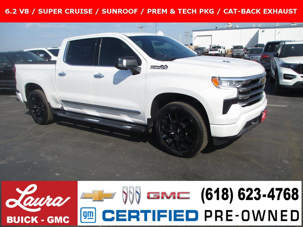 Certified 2023 Chevrolet Silverado 1500 High Country w/ High Country Premium Package