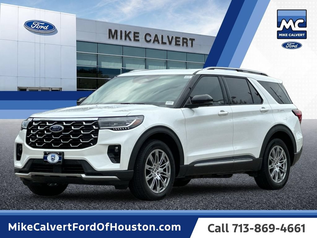 New 2026 Ford Explorer Platinum