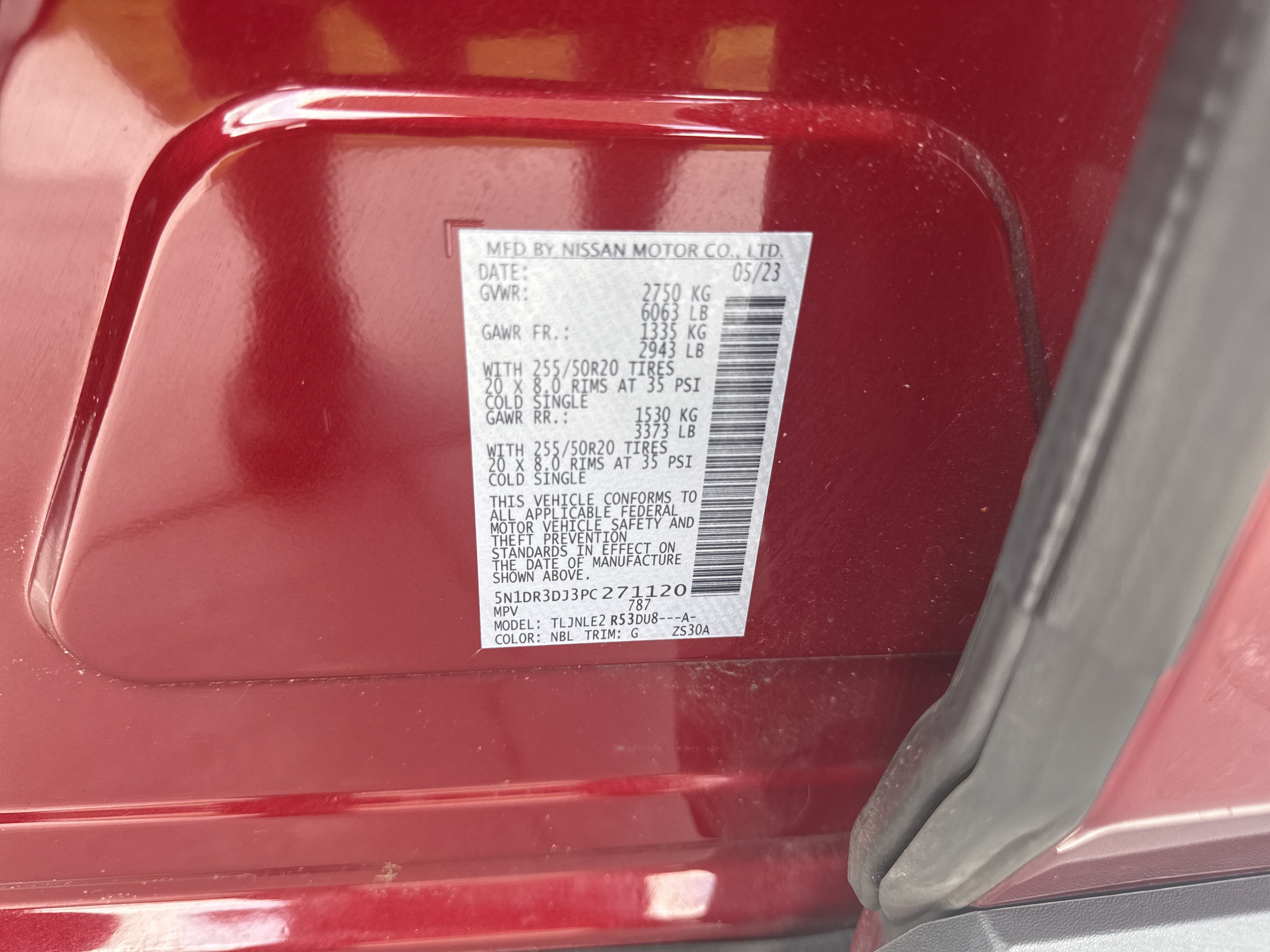 Used 2023 Nissan Pathfinder Platinum w/ Cargo Package AWD/4WD image 35
