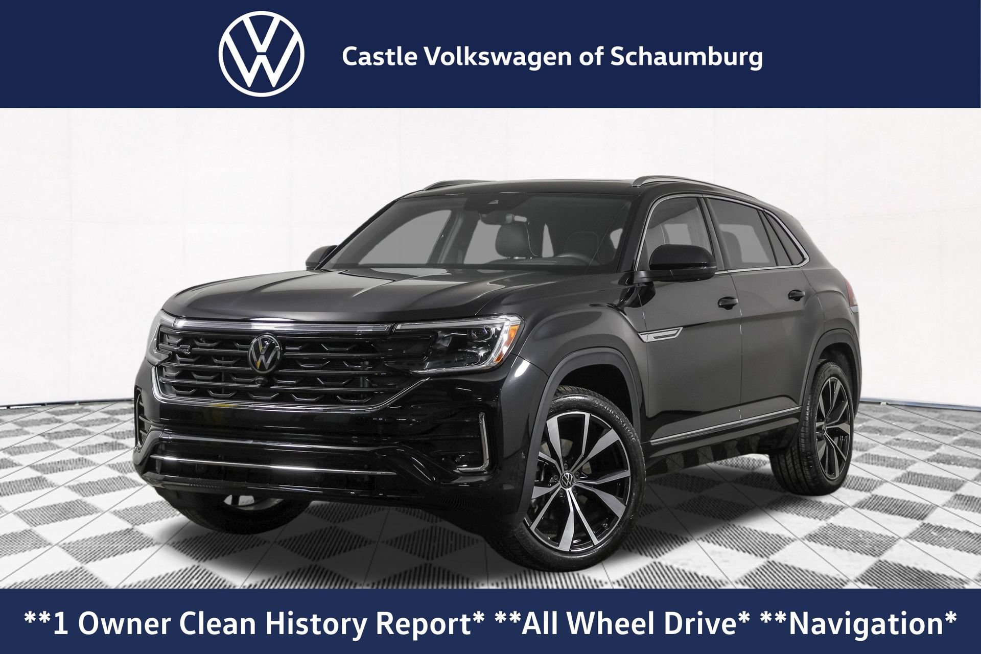 Used 2025 Volkswagen Atlas Cross Sport SEL Premium R-Line AWD/4WD image 1