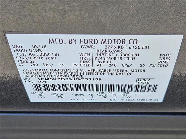 Used 2018 Ford Explorer XLT w/ Equipment Group 202A image 27