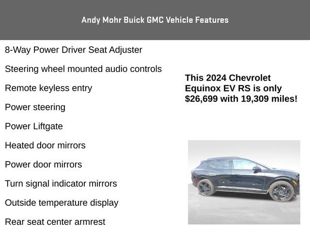 Used 2024 Chevrolet Equinox EV RS AWD/4WD image 12